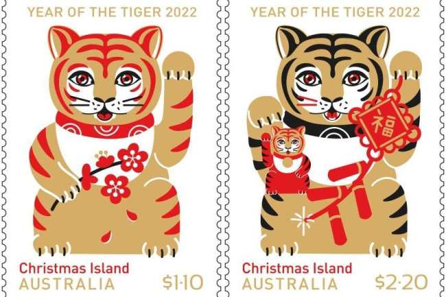 abcnews消息英语中的邮票一词stamp还有消除的意思澳大利亚最新虎年邮