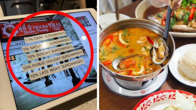 因為這張圖，墨爾本亞洲餐廳被罵慘了